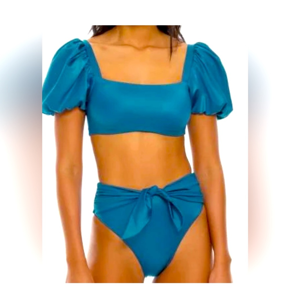 Agua Bendita Bikini Blue NWT